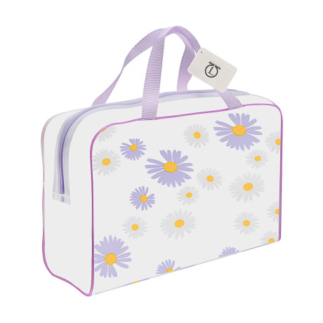 Косметичка банная ЮL, ПВХ, 24х15х7см, 3-5 цветов, ББ19-15