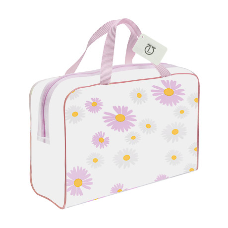 Косметичка банная ЮL, ПВХ, 24х15х7см, 3-5 цветов, ББ19-15