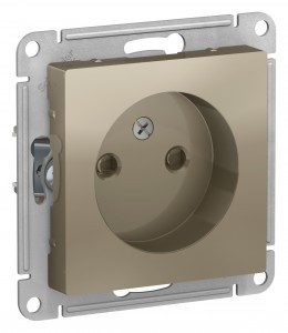 Systeme Electric AtlasDesign мех. роз. СУ 1 мест. шампань (пл.осн., штор.) ATN000549 (10!)