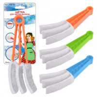 Щетка д/жалюзи (кратность 6шт!!!), пластик, микрофибра LT58-84 Мультидом