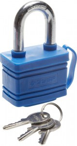 Замок ЗУБР "ЭКСПЕРТ" навесной всепогодный, 50мм