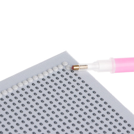 ХОББИХИТ Картина из страз, комплект: твердая основа, стразы, стилус, 30х40см, 5-10 дизайнов