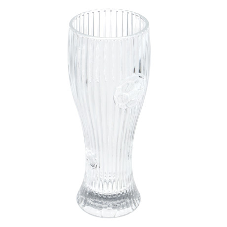 Стакан тм LADECOR "Футбол", 300 мл, стекло, 2 вида