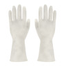 Перчатки хозяйственные ультра-прочные, тм VETTA, ПВХ, 55 гр, размер M, цвет белый, поливинилхлорид
