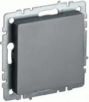 IEK BRITE заглушка СУ c суппортом МЗ10-БрС сталь BR-PL10-K46