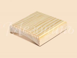 МЕЗОНИНЪ Классика накладка на бревно d200 мм 1 пост. 90х90х20мм д/монтажа ЭУИ ОУ дерев. GE70771-00