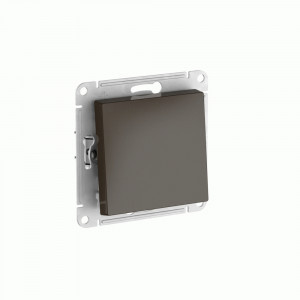 Systeme Electric ATLASDESIGN мех. выкл. (перекл проходн)СУ 1 кл. 10А(автоклем)МОККО ATN000661S (10!)