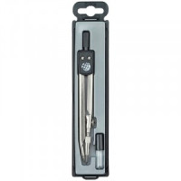 Готовальня Globus &quot;Junior&quot;, 2 предмета, циркуль 125мм, пластиковый футляр Арт.323933