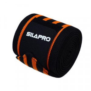 SILAPRO Бандаж-лента фиксирующий колено, 182x8см, 68% нейлон, 25% латекс, 7% полиэстер
