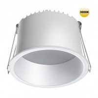 NOVOTECH 359236 SPOT NT23 000 бел св-к встр.св/д IP20 LED 12W 220V 840lm 3000К TRAN