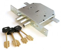 Эльбор ReX 3.10 5 кл лев. б/о с/т (1.06.42.5) Замок врезной тяж. (10)