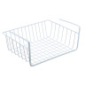 VETTA Корзина подвесная на полку, 35х26х13,5см, металл, белый цвет