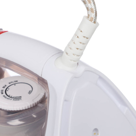 LEBEN Утюг с отпаривателем 1600 Вт, подошва - тефлон, бежевый