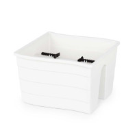 Кашпо на перила 29х29х20 см Белый БШ8913 х8