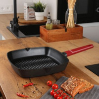 Сковорода литая гриль Ornament d=28см, антиприг.покрытие, индукция TR-44015 Taller