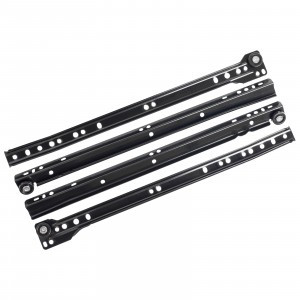 Направляющие роликовые 350/0,8 мм черный (комплект 2шт, цена за комплект) (25) StahlBuro