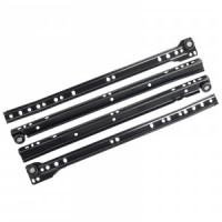 Направляющие роликовые 350/0,8 мм черный (комплект 2шт, цена за комплект) (25) StahlBuro