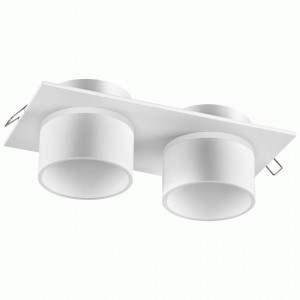 NOVOTECH 370720 SPOT NT21 000 бел. св-к встр. IP20 GU10 9W 235V 60x182 LIRIO