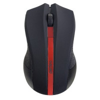 Мышь беспроводная оптическая Perfeo VERTEX, 3 кн, 1000 dpi, USB, черн./красн. (PF_A4779)