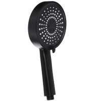 СоюзКран Лейка для душа, 5 режимов, 125мм, черный