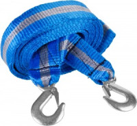 Трос буксир ЗУБР &quot;ЭКСПЕРТ&quot;, 2 крюка, сумка, 5м, 5т zu61215-5