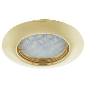 Ecola MR16 GU5.3 DL92 св-к выпуклый Золото 30x80 Light FG1612EFY (200!)