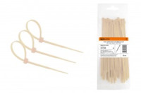 TDM Хомут нейлоновый 2.5х100мм (сосна) (уп.25шт, цена за уп.) серия &quot;ЭКО&quot; (50!) SQ0515-0370