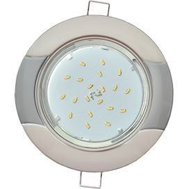 Ecola GX53 H4 св-к "Волна" Жемчуг-Серебро 38x116 FA71H4ECB (10!)