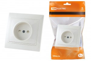 TDM Таймыр роз. СУ 1 мест. 10А бел. (керам. осн., шторки) (10!) SQ1814-0015