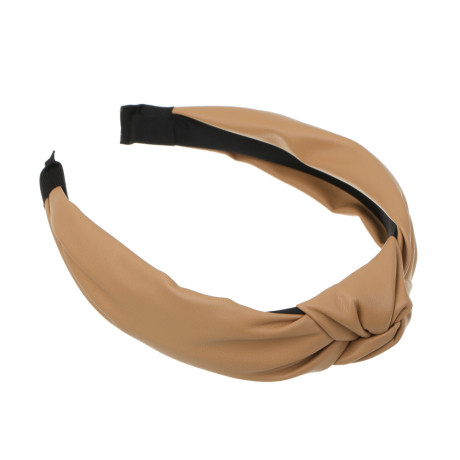 Ободок для волос ЮНИLOOK, 3см, PU, ABS, 3-4 цвета, ACS-66