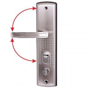 СТАНДАРТ РН-СТ222-1-L Комплект ручек с подсветкой для кит. металл. дверей левая (12) 7838