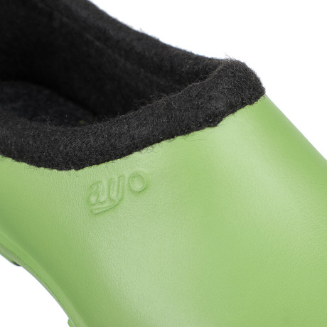 Галоши утепленные женские AYO, синий/зеленый, размер 36-41, материал галоши ЭВА, утеплитель ворсин