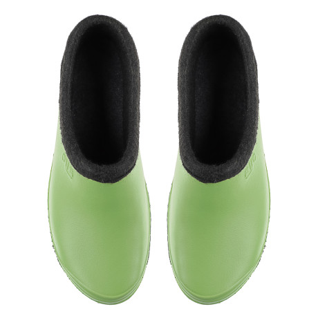 Галоши утепленные женские AYO, синий/зеленый, размер 36-41, материал галоши ЭВА, утеплитель ворсин