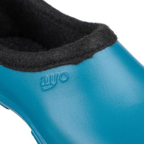 Галоши утепленные женские AYO, синий/зеленый, размер 36-41, материал галоши ЭВА, утеплитель ворсин