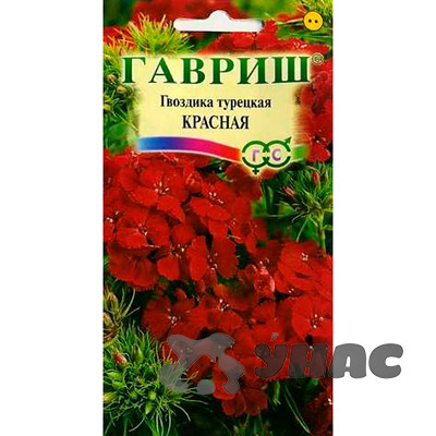 Гвоздика турецкая Красная Гавриш Ц