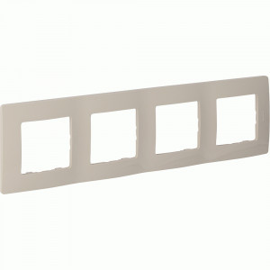 IEK ETIKA рамка СУ 4 мест. сл. кость 672514