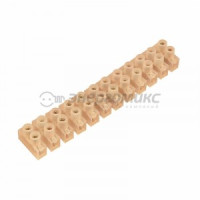 REXANT зажим винтовой ЗВИ колодка 12 пар КВ-12 16А &quot;п/э&quot;, (уп. 10 шт.) цена за шт (10!), 07-5012