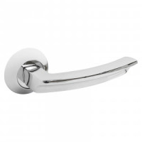 Комплект ручек кругл.основ. ABS пластик СТАНДАРТ P93 CP хром квадрат 140