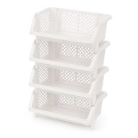 Этажерка &quot;Универсал&quot; 4-х секцион. белый БШ6528