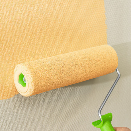 Валик "Поролон" с ручкой, 250 мм, D 48 мм, D ручки 6 мм Сибртех