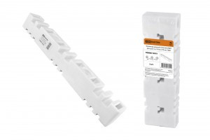 TDM Изолятор шинный плоский ИШП для шин 5 и 10 мм 270 мм (2!) SQ0807-0019