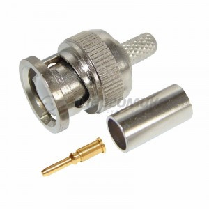 Штекер BNC RG6 обжим Rexant 05-3003 цена за шт (100!), 05-3003