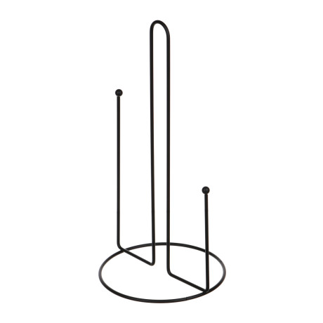 Подставка для бумажных полотенец тм VETTA, сталь Q195, 16х30см, цвет черный