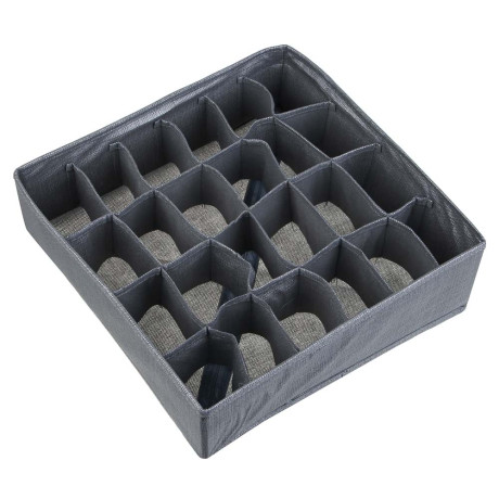 Органайзер для хранения тм VETTA Джойс, 24 отдела, полипропилен, картон, 32x32x10см