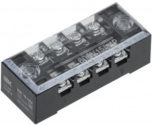 IEK Блок зажимов БЗН ТВ-1504 1,5 мм2 15A 4 пары (100!) YZN41-04-001-K02
