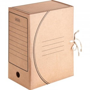 Короб архивный с завязками Attache Economy 150мм,5 шт.уп 809768