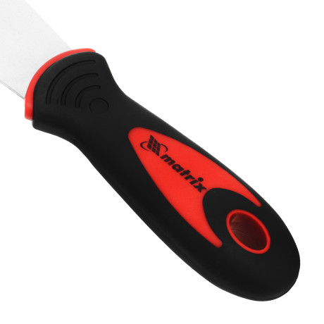 Шпательная лопатка из нержавеющей стали, 40 мм, двухкомпонентная ручка Matrix