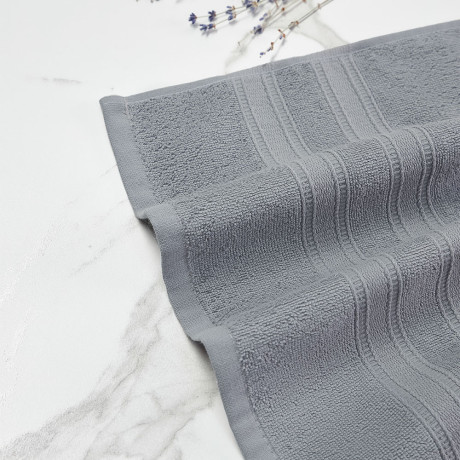 PROVANCE Нэви Полотенце махровое, 100% хлопок, 70х130см, 360гр/м, серый