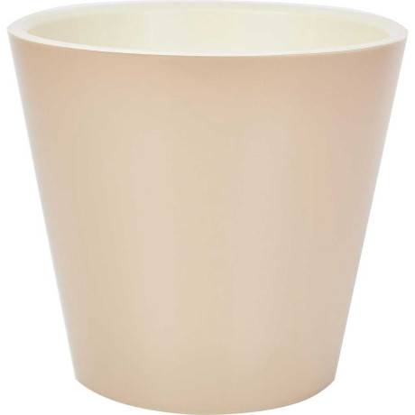 Горшок ЛОНДОН 1,6л мол шоколад/белый х16