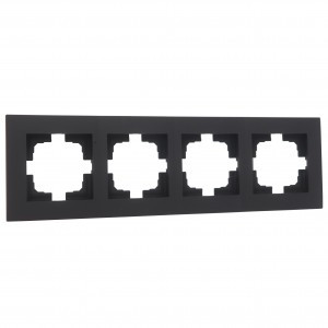 Bylectrica НОВЫЙ СТИЛЬ рамка СУ 4 мест. карбон, (ЮЛИГ.735212.554 карбон)